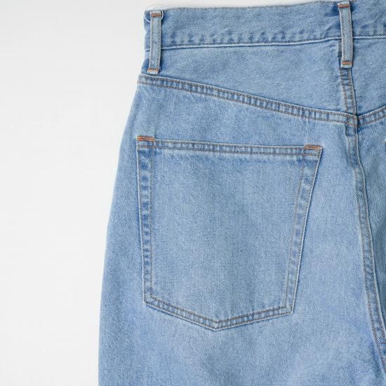 アワワ awasa アワサ 「5ポケット ライトオンス ワイドデニム」 － WEEKENDER SHOP
