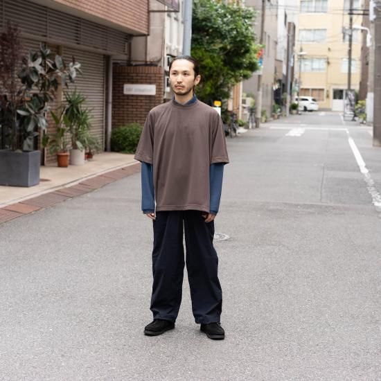 STILL BY HAND スティルバイハンド 「コットン・ラミー素材 裾