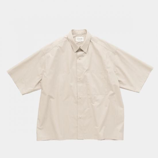 美品 STILL BY HAND コットンローン レギュラーカラー 半袖シャツ DSC04497_R.jpg