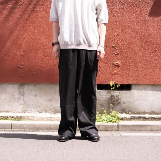THE HINOKI（ザ ヒノキ）/3 Tuck Elastic Pants THE HINOKI（ザ ヒノキ）/3 Tuck Elastic Pants THE HINOKI（ザ
