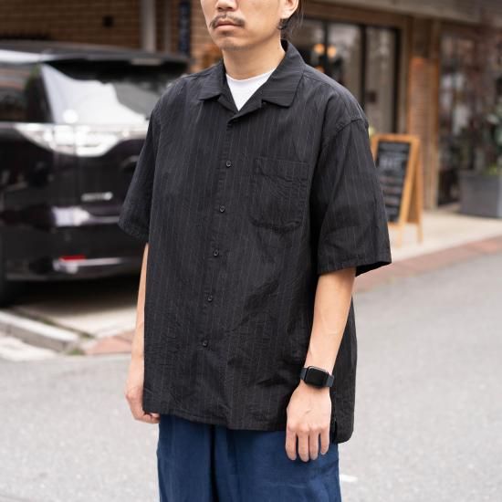 YOKO SAKAMOTO ヨーコサカモト 「COTTON × SILK OPEN COLLAR SHIRT