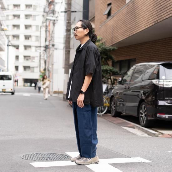 YOKO SAKAMOTO ヨーコサカモト 「COTTON × SILK OPEN COLLAR SHIRT