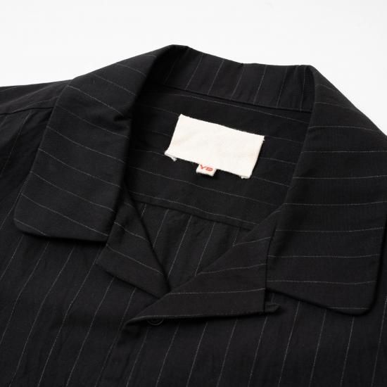 ヨーコサカモト 製品染め シャツ カットソー 1 綿 半袖 YOKO SAKAMOTO ヨーコサカモト WORK SHIRT [SUMI INK] YS - 24AW