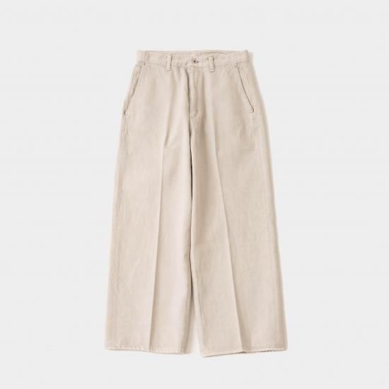 JöICEADDED ジョイスアディッド 「Center Crease Denim Pants