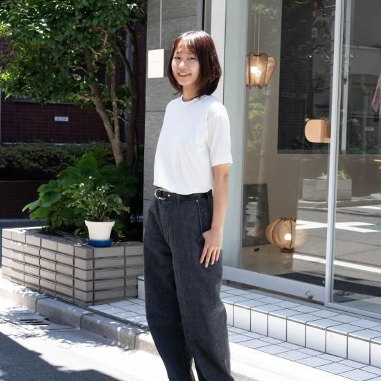 joiceadded パンツ JöICEADDED ジョイスアディッド 「Center Crease Denim Pants