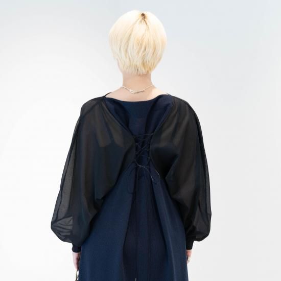 Jens イェンス 「SHEER SLEEVE DRESS」 - WEEKENDER SHOP ANDEL