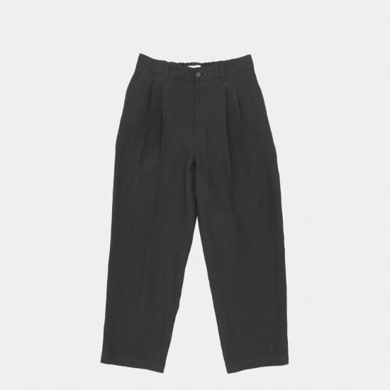 STILL BY HAND スティルバイハンド 「リネン素材 2タックワイド