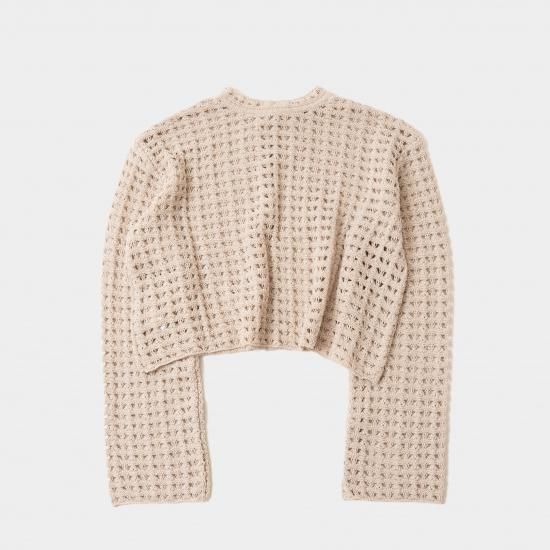 【JOICEADDED】TrianglePattern KnitCardigan JOICEADDED/TRIANGLE PATTERN KNIT CARDIGAN | ALCOT