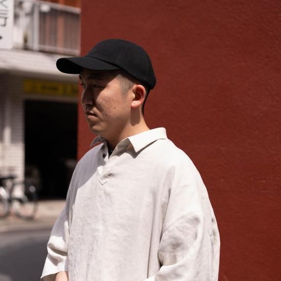 FIRMUM スラブトリアセテート・ツイル 半袖プルオーバー FIRMUM][フィルマム][スラブトリアセテート・ツイル 半袖プル