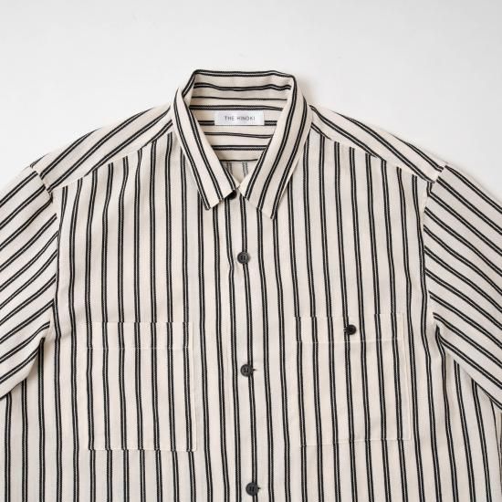 THE HINOKI (ザ ヒノキ) 「Organic Cotton Stripe Half Sleeve