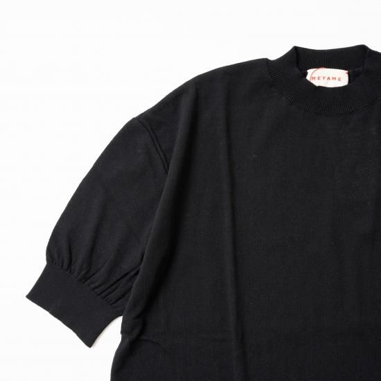 MEYAME メヤメ 「COTTON KNIT TEE」 - WEEKENDER SHOP ANDEL