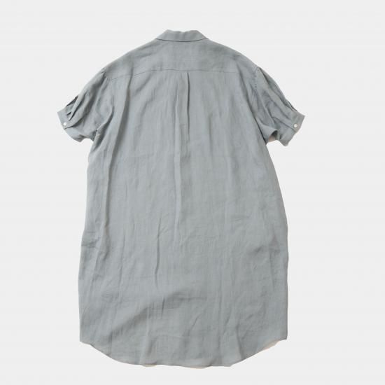 comm.arch. コム・アーチ「French Linen Open Collar S/S O/P