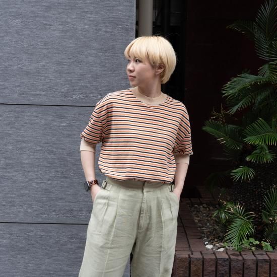 M*u様 meyame メヤメ ボーダー トップス レディース 美品 shinz M*u様 meyame メヤメ ボーダー トップス レディース 美品 shinz