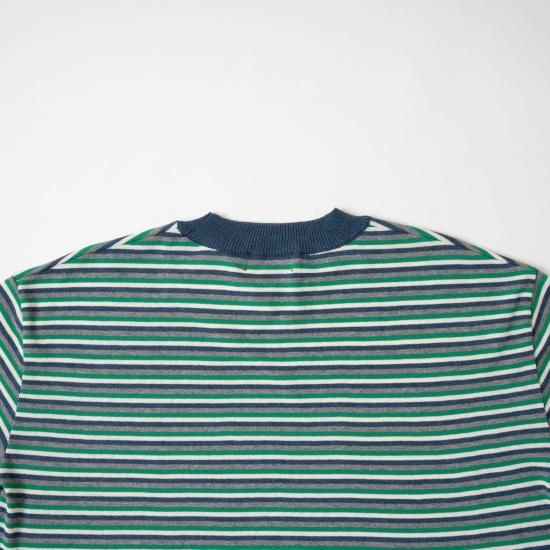 MEYAME メヤメ 「BORDER COTTON KNIT TEE」 - WEEKENDER SHOP ANDEL