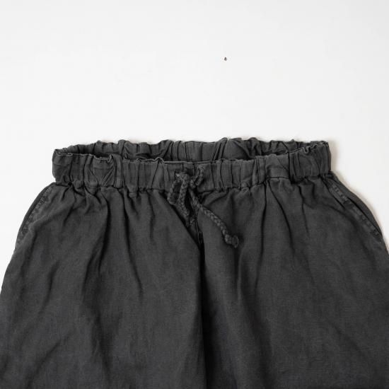 MITTAN 大麻パンツ黒【完全未使用】 MITTAN / 大麻ワイドパンツ 高密度 墨黒 PT-111 / unisex – PINT_MN