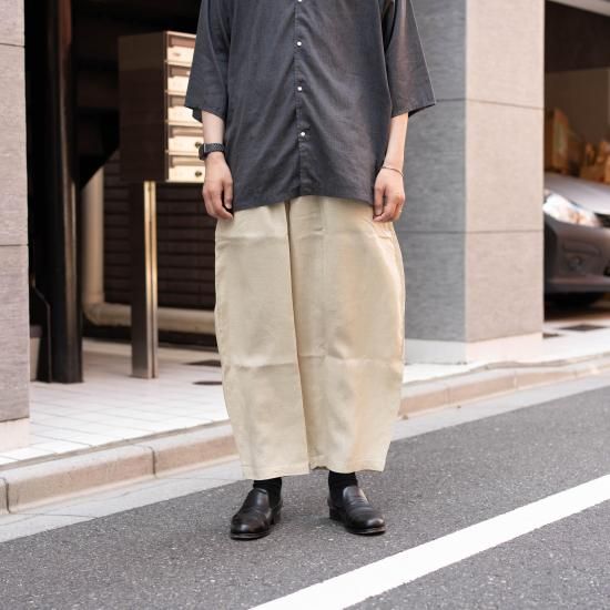 MITTAN　大麻パンツ　薄灰　3　新品 MITTAN 大麻パンツ