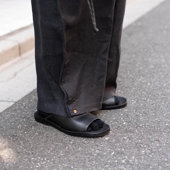 みぃたんページ MITTAN ミッタン「亜麻大麻サイドスリットパンツ PT-124