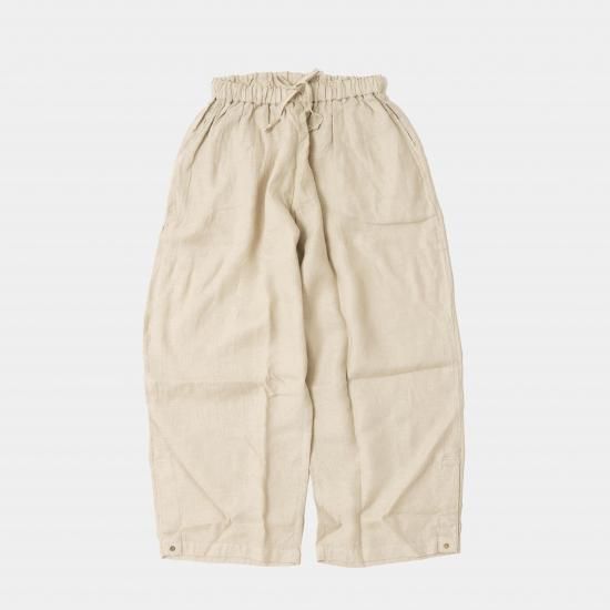 MITTAN ミッタン「亜麻大麻サイドスリットパンツ PT-124」－WEEKENDER SHOP