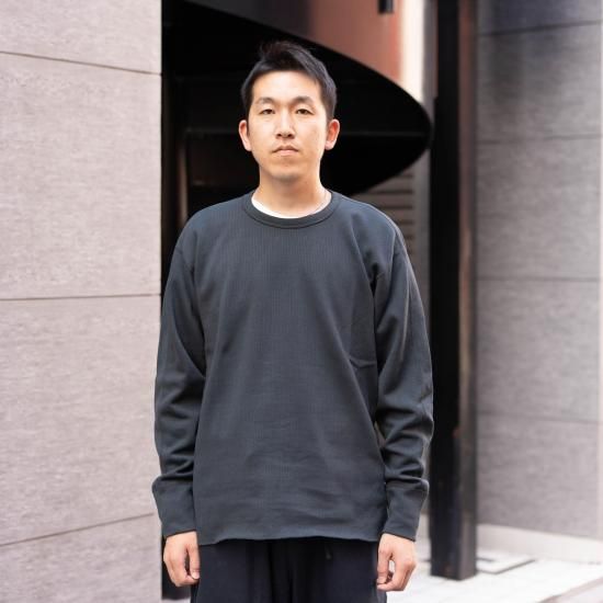 MITTAN ミッタン 「OC絹紬糸クルーネック T-38」－WEEKENDER SHOP
