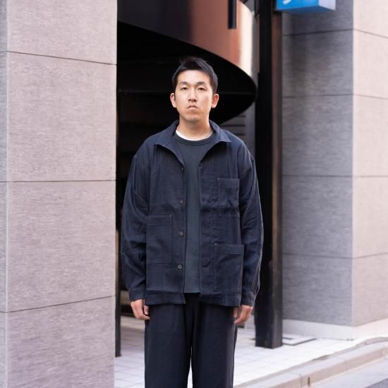 【美品】MITTAN/ミッタン/JK-02ロングジャケット/綿麻/サイズ1/瓶覗 MITTAN ミッタン 「大麻毛亜麻ジャケット JK-60」－WEEKENDER SHOP