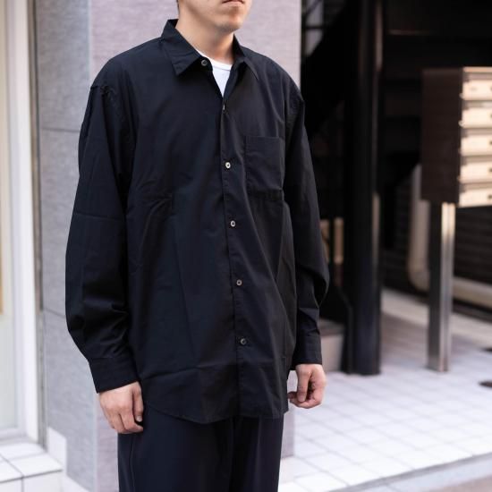 wirrow レギュラーカラーシャツ WIRROW｜ウィロウ｜タイプライターレギュラーカラーシャツ