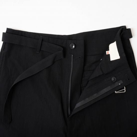 YOKO SAKAMOTO ヨーコサカモト 「WORK CROPPED TROUSERS