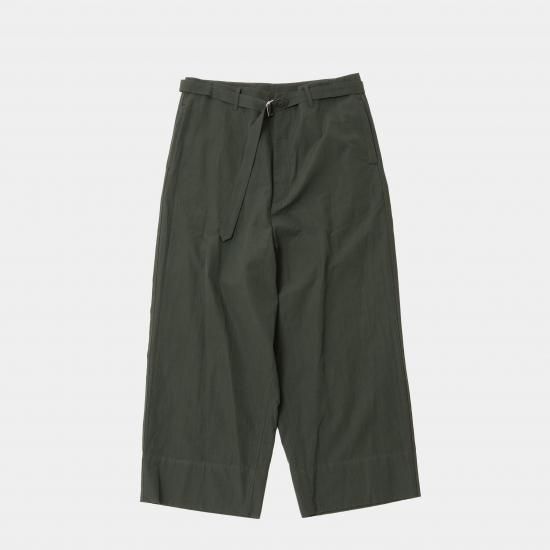 YOKO SAKAMOTO ヨーコサカモト 「WORK CROPPED TROUSERS