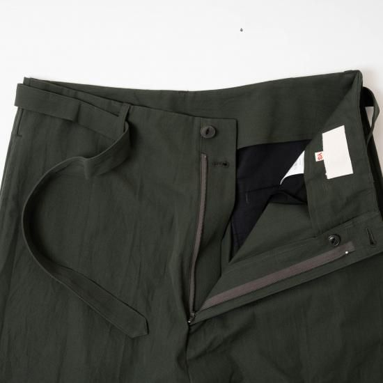YOKO SAKAMOTO ヨーコサカモト 「WORK CROPPED TROUSERS」- WEEKENDER SHOP