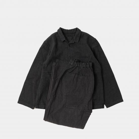 MITTAN 亜麻苧麻絹シャツジャケット MITTAN|亜麻苧麻絹シャツジャケット - c a b i n e t