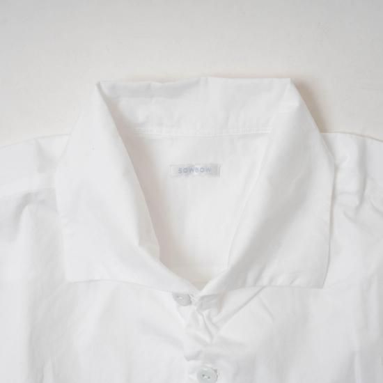 u さま　蒼氓シャツ / ONE PIECE COLLAR WIDE SOWBOW ソウボウ 「蒼氓シャツ / A（W）ONE PIECE COLLAR WIDE