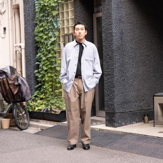 STILL BY HAND スティルバイハンド 「強撚コットンシャンブレー