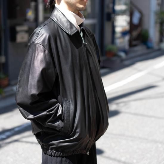 ジャケット・アウター YOKO SAKAMOTO \"LEATHER WORK JACKET\" L YOKO SAKAMOTO ヨーコサカモト 「ZIP BLOUSON 「JAPANESE FULL