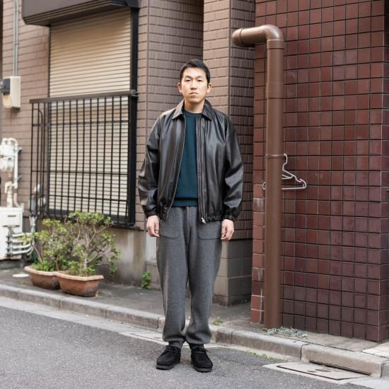 YOKO SAKAMOTO ヨーコサカモト 「ZIP BLOUSON 「JAPANESE FULL GRAIN