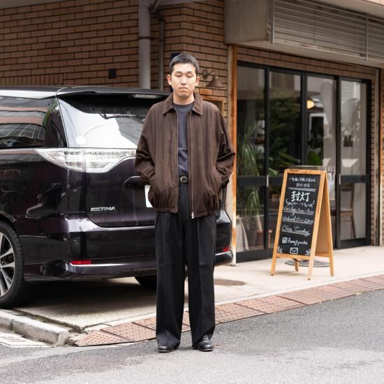 YOKO SAKAMOTO ヨーコサカモト 「ZIP BLOUSON 「JAPANESE NUBUCK