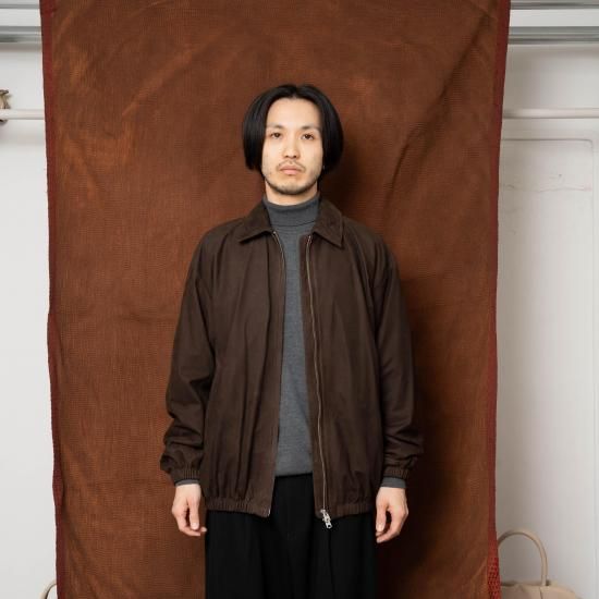 YOKO SAKAMOTO ヨーコサカモト 「ZIP BLOUSON 「JAPANESE NUBUCK