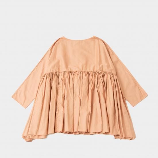ŠP（エシュペー） 「Fine COTTON OXFORD / WIDE GATHER BLOUSE
