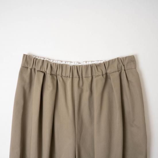 ŠP（エシュペー） 「ORGANIC COTTON CHINO CLOTH / WIDE TAPERED
