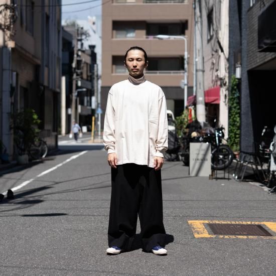 YOKO SAKAMOTO ヨーコサカモト 「TUBE L/S HIGH NECK」- WEEKENDER SHOP