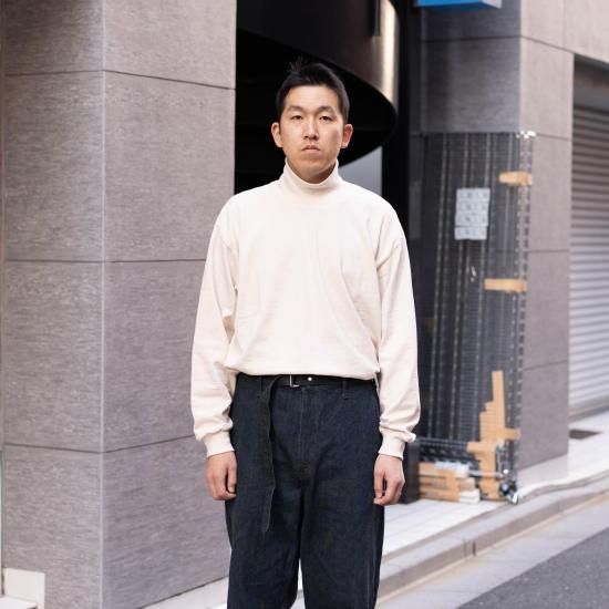 YOKO SAKAMOTO ヨーコサカモト 「TUBE L/S HIGH NECK」- WEEKENDER SHOP