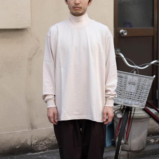 YOKO SAKAMOTO ヨーコサカモト 「TUBE L/S HIGH NECK