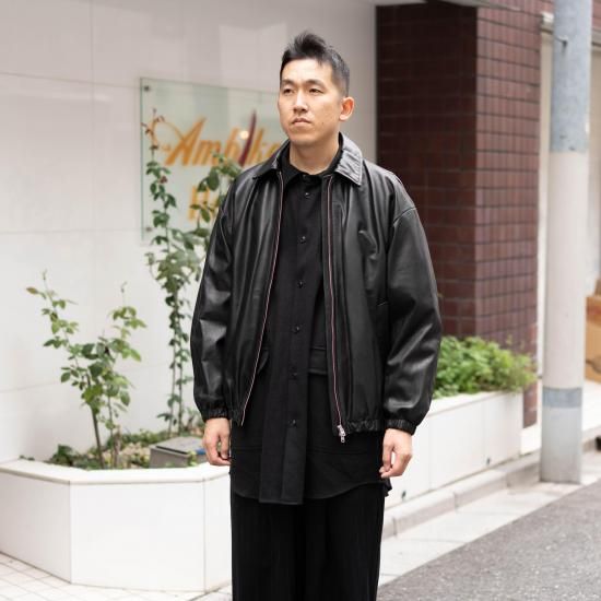 ジャケット・アウター Yoko Sakamoto Suit Shirt Black stripe M 2025AW】 YOKO SAKAMOTO (ヨーコサカモト) 