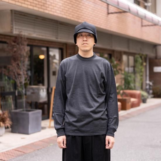 comm.arch. コム・アーチ「Super 100's Merino Crew Neck P/O