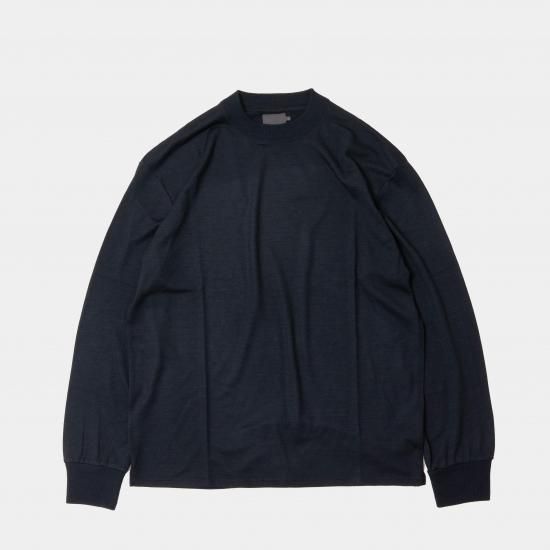 comm.arch. コム・アーチ「Super 100's Merino Crew Neck P/O