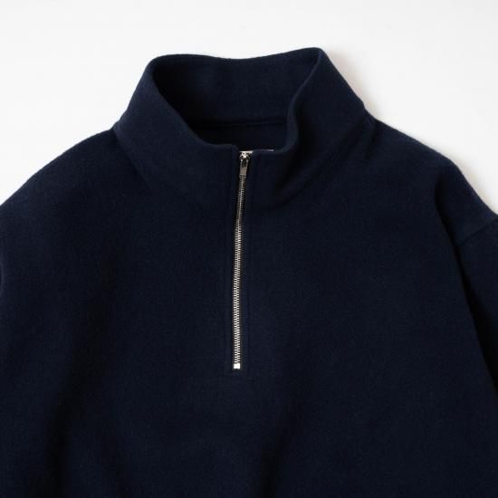 トップス Fuji FUJI / COTTON ZIP UP HOODIE *NAVY | AVET