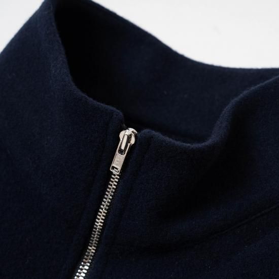 トップス Fuji FUJI / COTTON ZIP UP HOODIE *NAVY | AVET