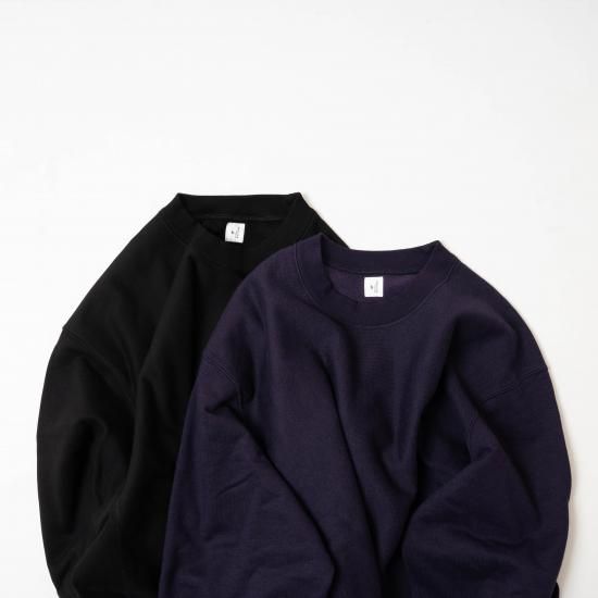 トップス blurhms LIGHT SWEET CREW-NECK P/O Blurhms Light Sweat Crewneck P/O - Slate Grey | Wallace