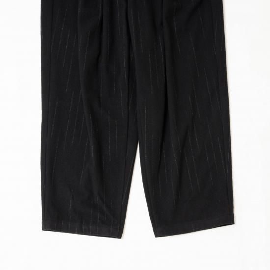 YOKO SAKAMOTO ヨーコサカモト 「DOUBLE PLEATED WIDE EASY PANTS