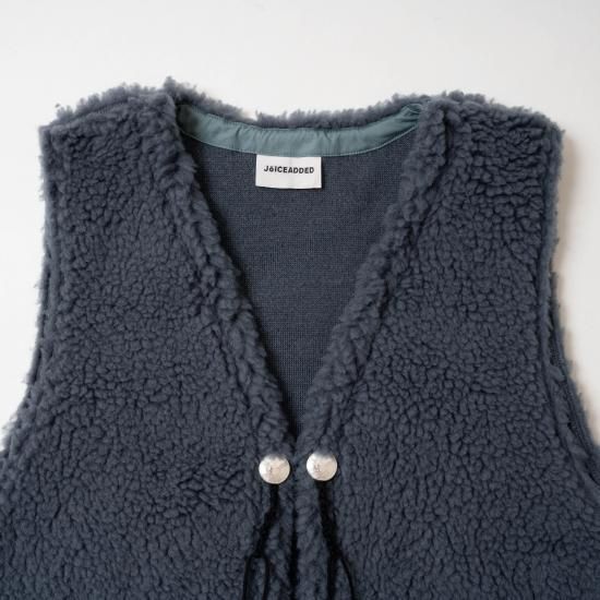 ジョイスアディッド JOICEADDED フリースベスト ボアベスト JöICEADDED