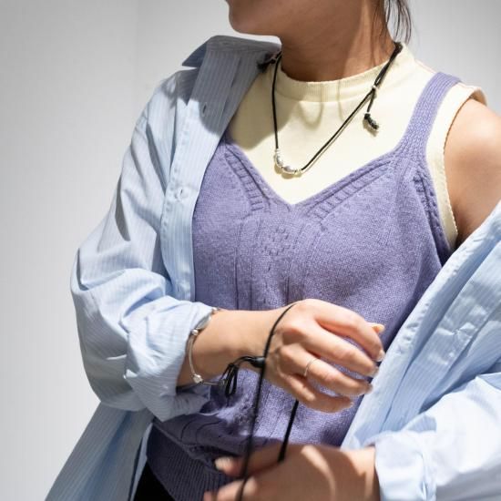 JöICEADDED ジョイスアディッド 「Picot Hem Tank Top」- WEEKENDER