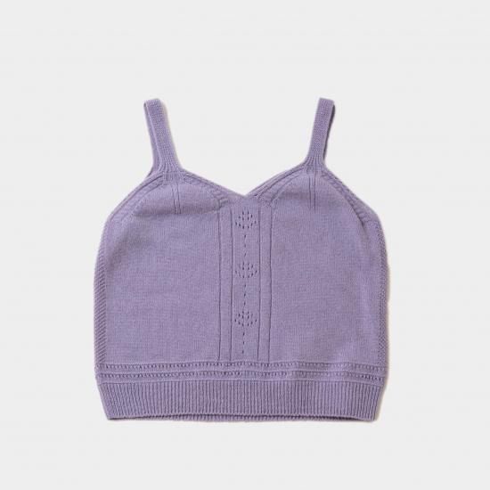 JöICEADDED ジョイスアディッド ニットキャミソール JöICEADDED ジョイスアディッド 「Knitted Camisole Top」- WEEKENDER
